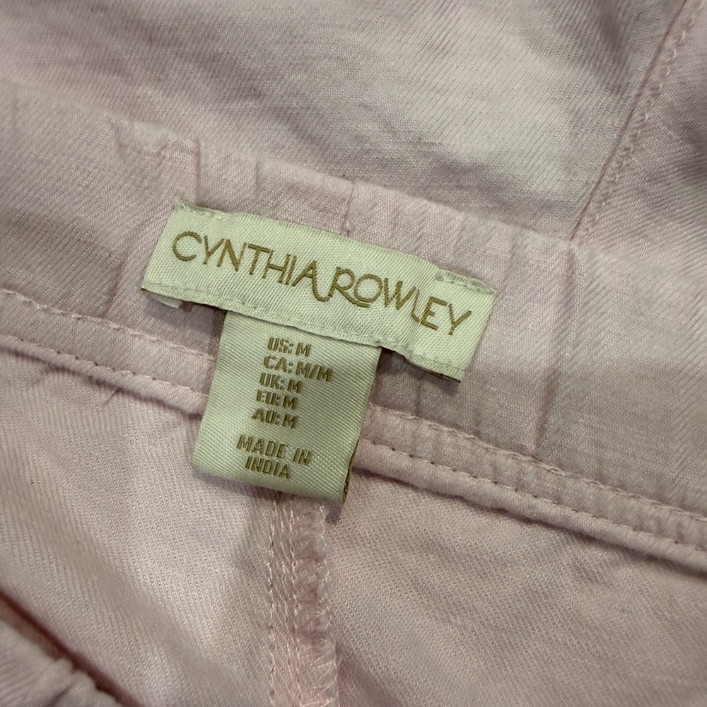 Cynthia Rowley Light Pink Womens Shorts Size M - Picture 4 of 8